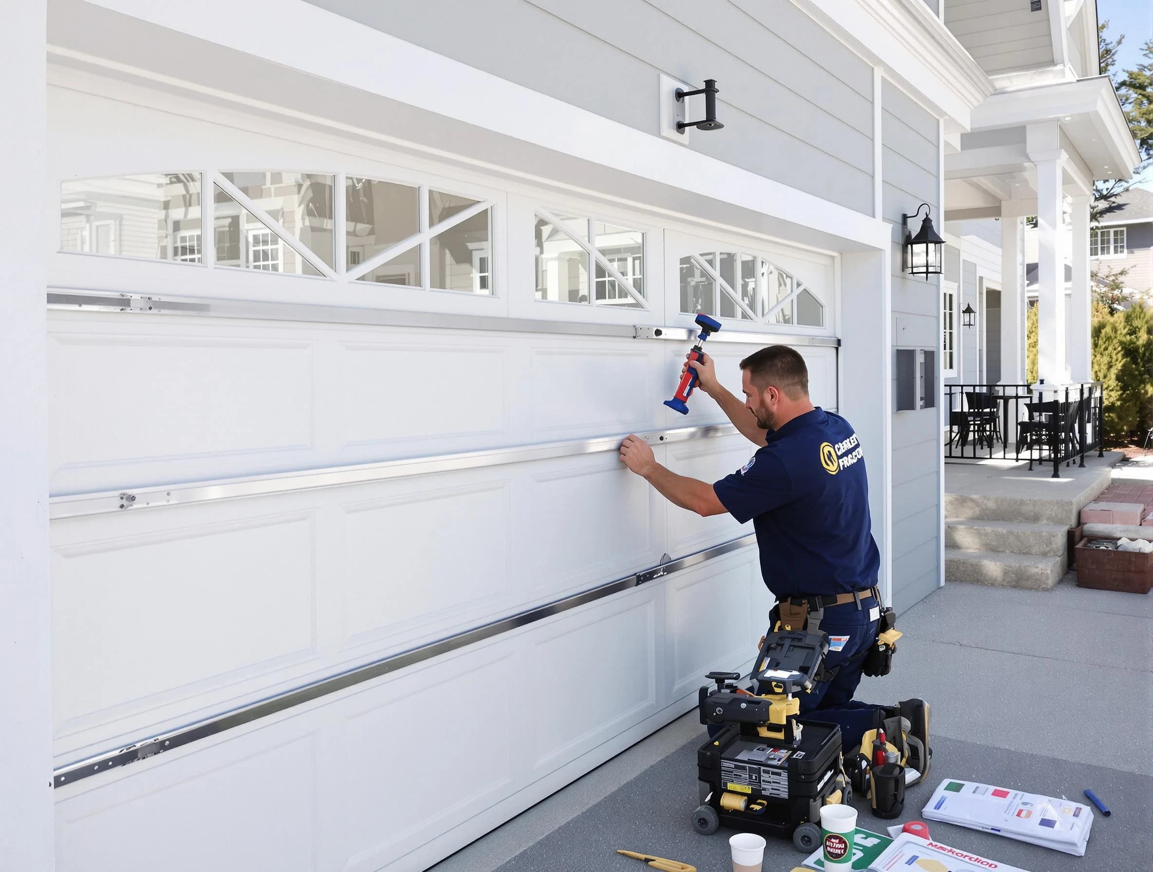 Professional garage door installation by Scott Garage Door Repair in Scott