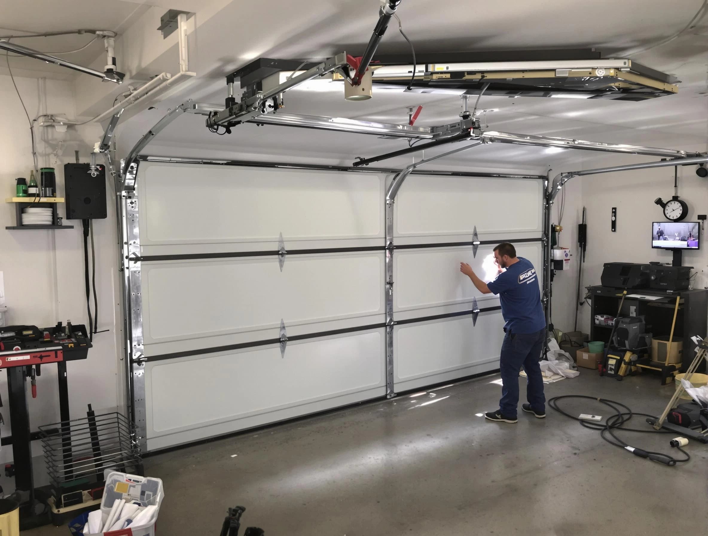 Professional garage door repair service by Scott Garage Door Repair in Scott