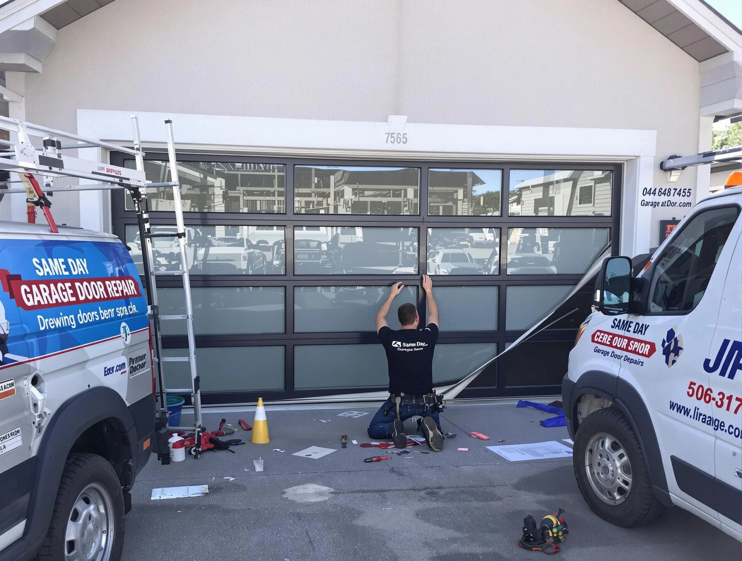 Scott Garage Door Repair providing same-day garage door repair in Scott