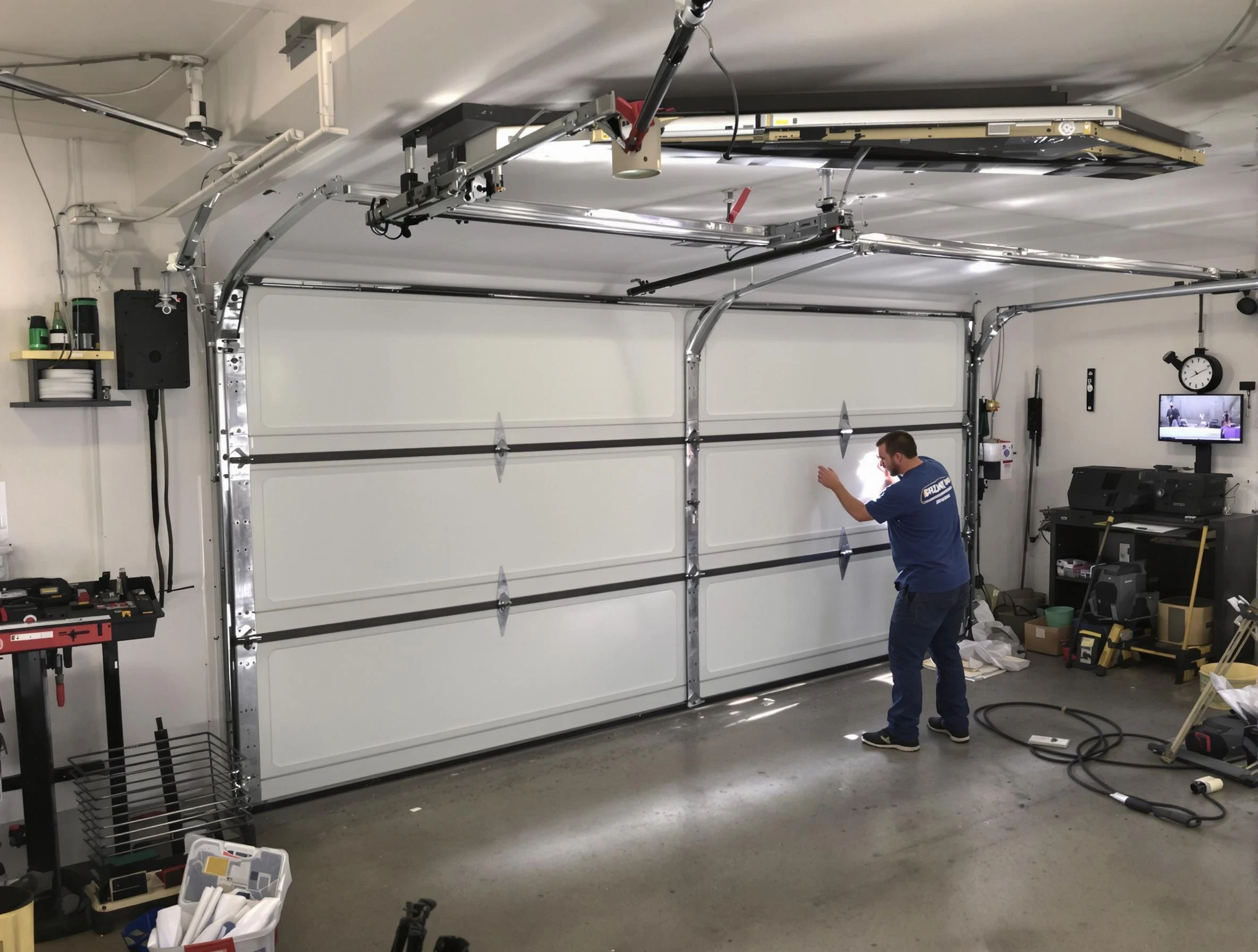 Professional garage door repair service by Scott Garage Door Repair in Scott